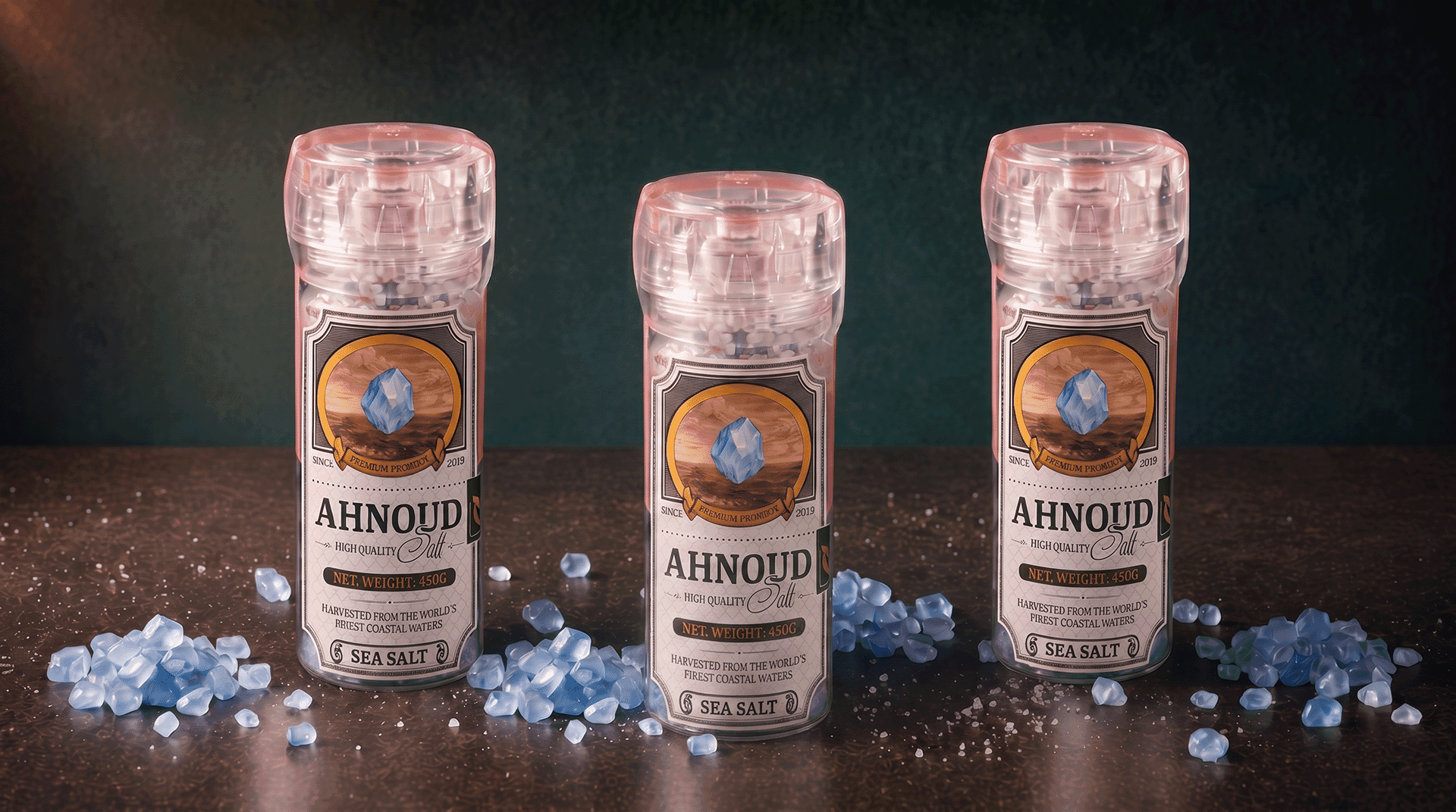 Fine-grind sea salt